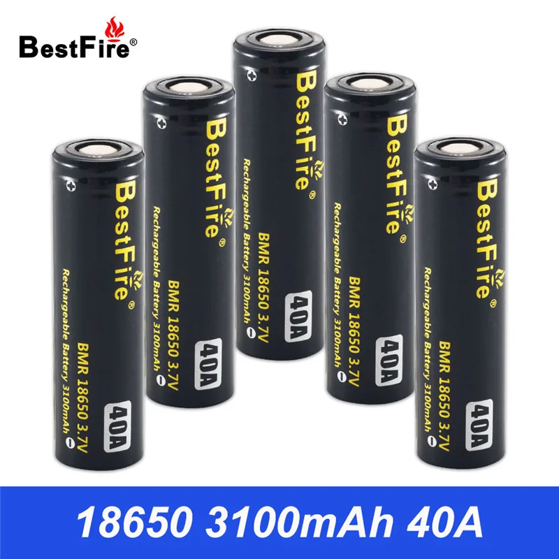 Аккумулятор 18650 литий ионный аккумулятор 3 7 V 40A 3100mAh для SMOK Mag Nano one AL85 Ijoy Captain PD1865 Maxo
