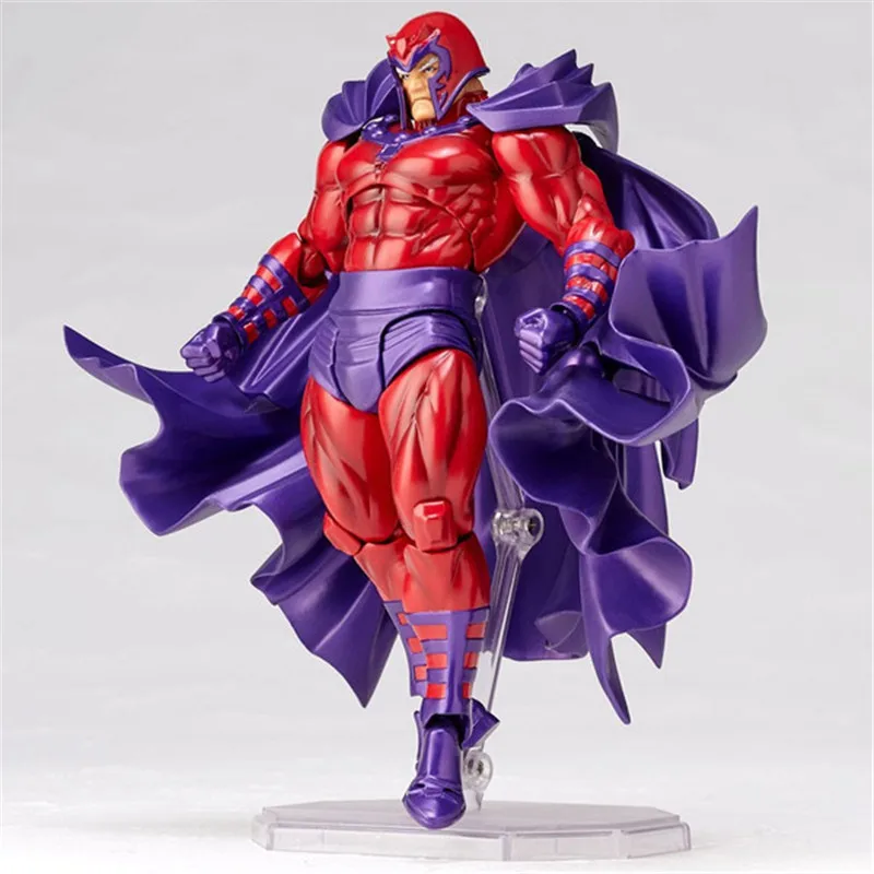 

New Arrivlas PLAY ARTS 22cm Marvels X-men Magneto Max Eisenhardt Action Figure PVC Model Toys Best Collection Toys For Kids