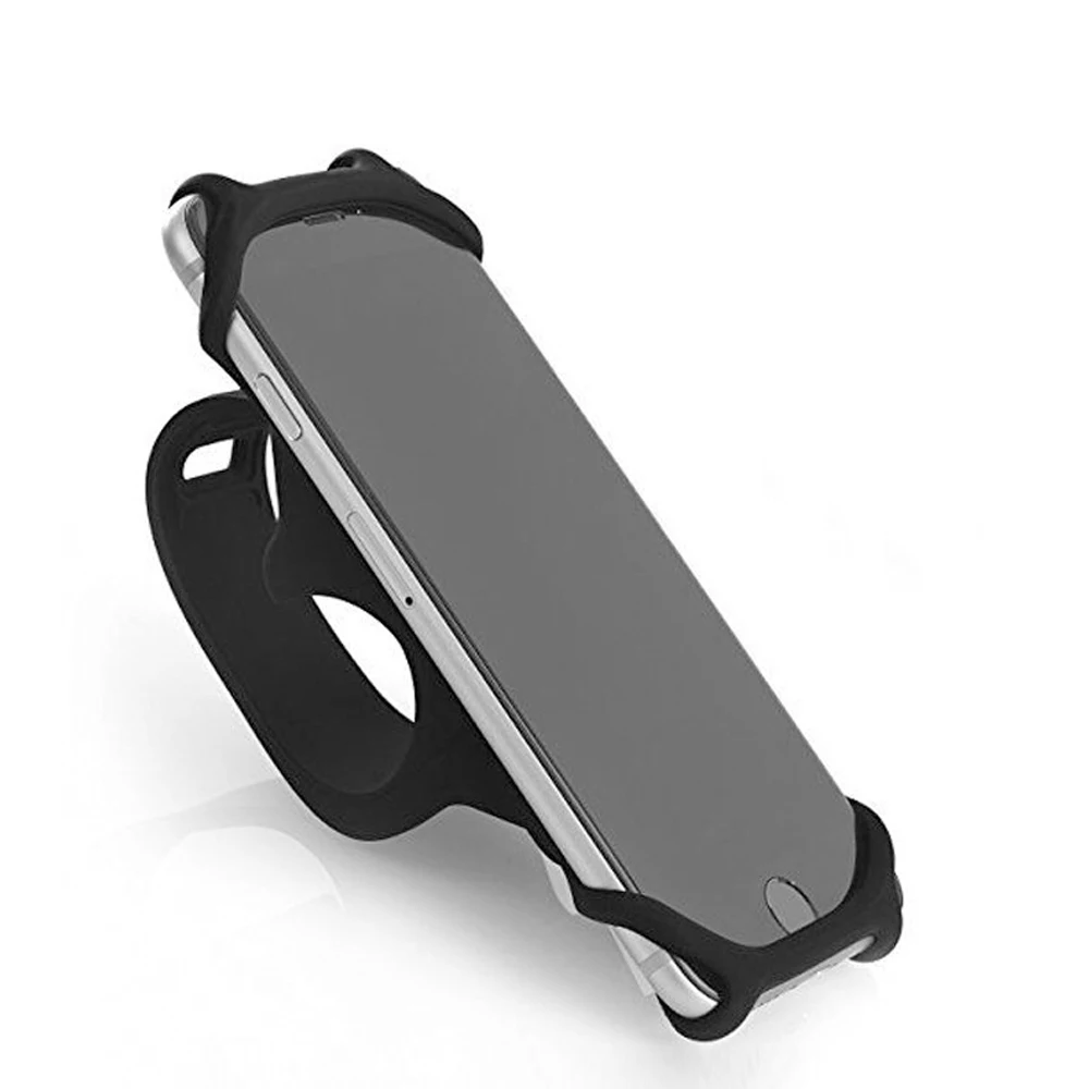 

2pcs Silicone Phone Holder for Baby Stroller Carriages Universal Bike Bycicle Phone Stand Baby Stroller Accessories 4 Colors