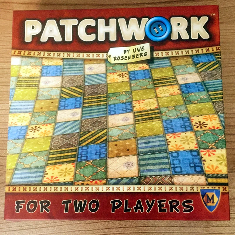 Patchwork Board Game For Two Players Funny Party Games Paper Cards Chinese English Version Free