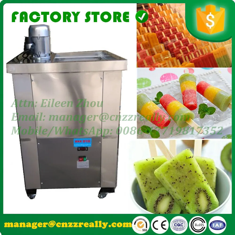 Buy Intelligent control commercial popsicle machine, 220V/R22 ice lolly maker