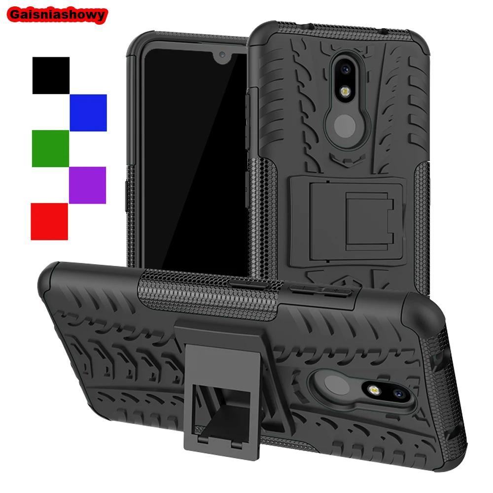 Case For Nokia 3.2 Shockproof Armor Silicone Cover 4.2 Hard PC TPU Anti-knock Phone Cases Shell Coque |