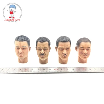 

1/6 Male Soldier Head Sculpt Asian Japanese Headplay For 12 Inches Action Figure