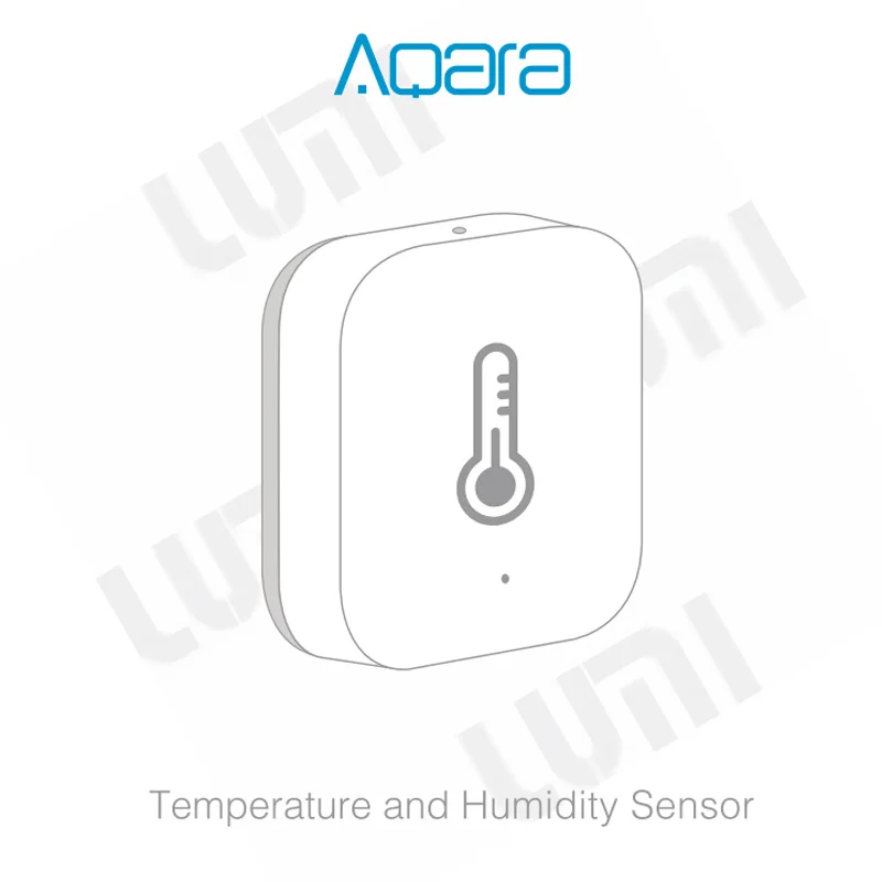 Temperatura de Pressão Trabalho para mi Xiaomi Aqara Inteligente Umidade Ambiente Sensor Casa Android Ios App Controle Homekit ar 22 Cheap Controle remoto inteligente