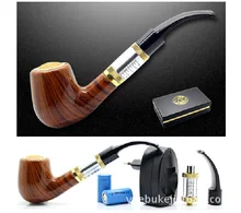 Gift package 900mah battery capacity vaporizer pipe wholesale E Pipe 618 Electronic Cigarettes 1200 Puffs