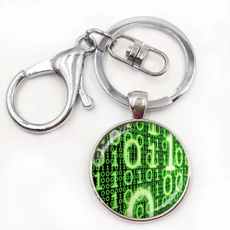 10silver keychain.