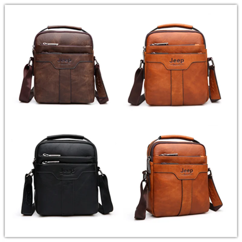 جيب BULUO العلامة التجارية الرجال حقيبة ساع كبيرة قدرة يد للإنسان Spliter جلد حقيبة كتف Crossbody البني الأعمال عارضة جيب BULUO العلامة التجارية الرجال حقيبة ساع كبيرة قدرة يد للإنسان Spliter جلد حقيبة كتف Crossbody البني الأعمال عارضة