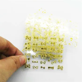 

VTRES Nail Stickers Golden Cat Series Water Decal 30pcs/set Cat Pattern 3D Manicure Sticker Nail Art Decor Sticker TYOP