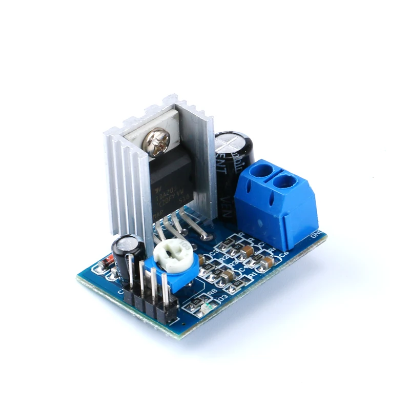 DIY Kit Parts 6-12V Single Power Supply Audio Amplifier Board Module TDA2030A Module TDA2030 (1)