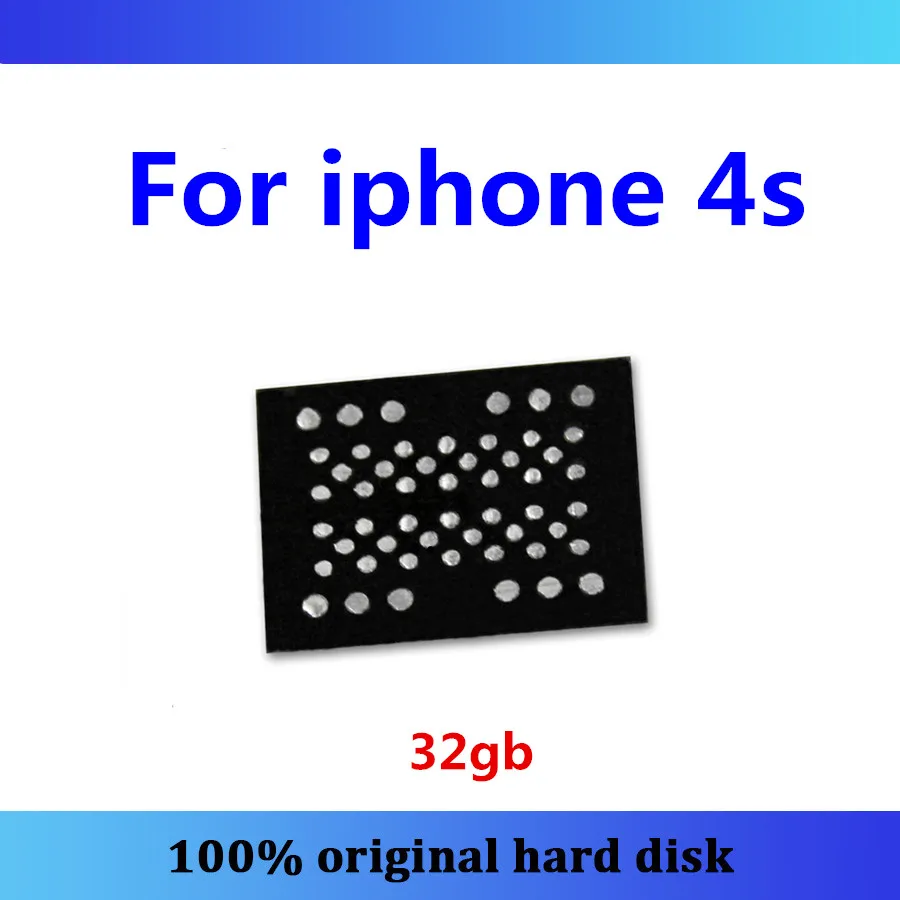 1 шт./3 шт./5 шт./10 шт./партия жесткий диск NAND Flash Memory IC для iphone 4s HDD 32 Гб