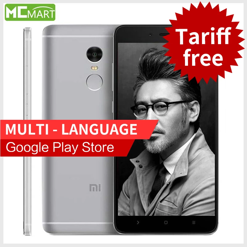  Original Xiaomi Redmi Note 4 Pro Prime smartphone MTK Helio X20 Deca Core Note4 4G 5.5 " 1080P MIUI 8 Fingerprint ID phones 