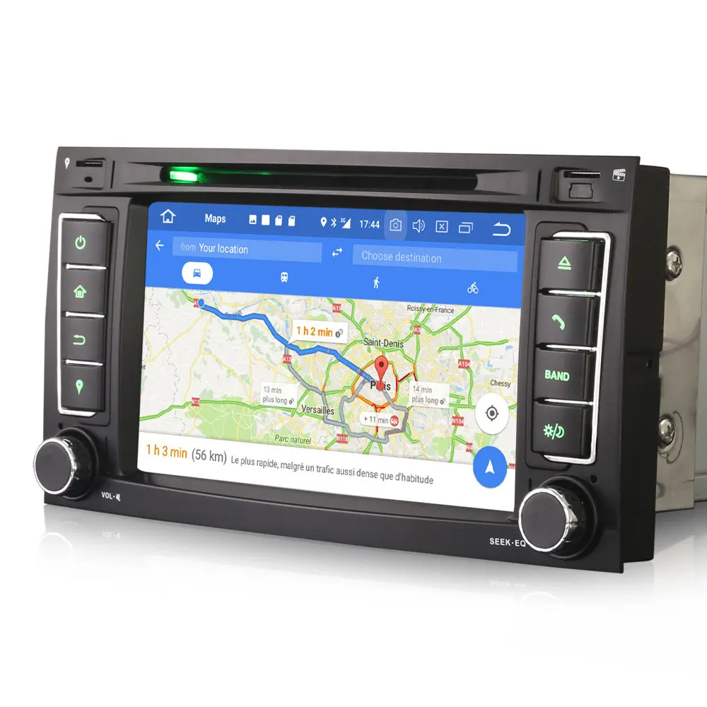 Discount 7" Quad-Core Android 9.0 Pie OS Car DVD Multimedia GPS Radio for Volkswagen Touareg 2004-2010 & Volkswagen T5 Multivan 2004-2009 4