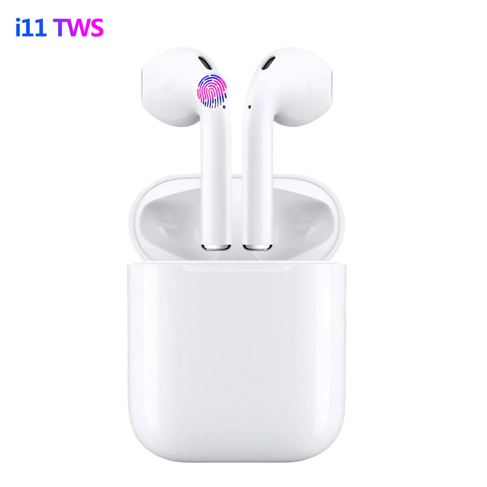 

i11 TWS V5.0 Bluetooth Headphone, HIFI Wireless Touch Control Earphone Stereo Sound Headset for android ios phone