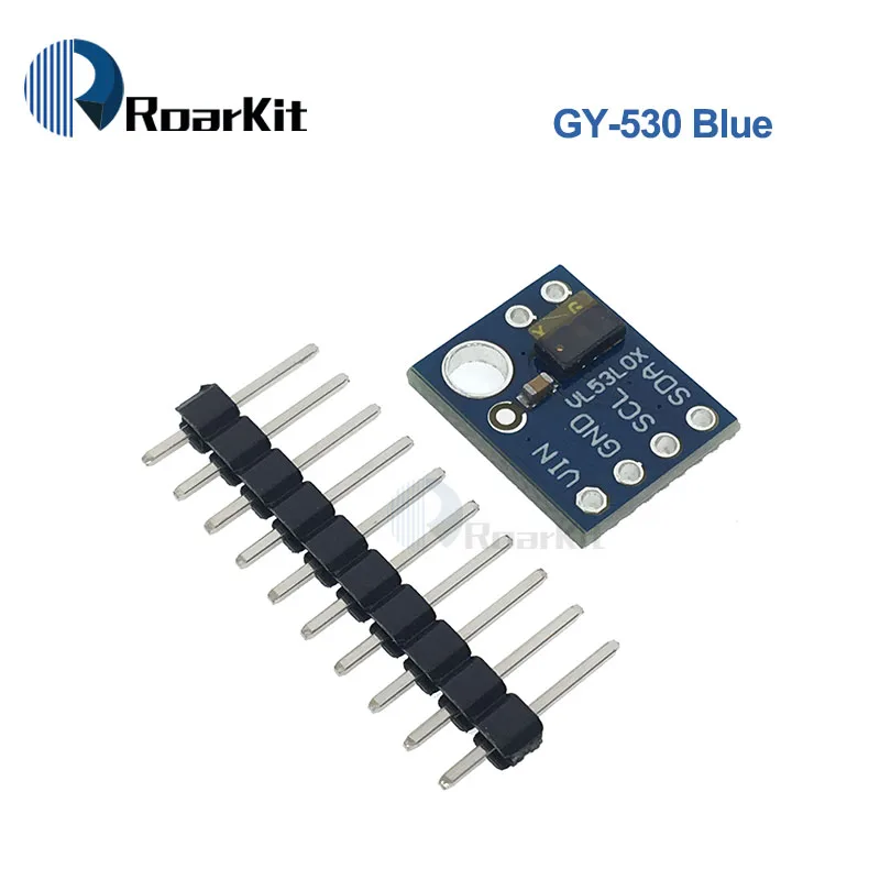 VL53L0X/VL53L1X время полета STM32(ToF) Лазерный диапазон датчик прорыва 940nm GY-VL53L0XV2 Расстояние модуль IEC IIC для Arduino - Цвет: GY-530 Blue