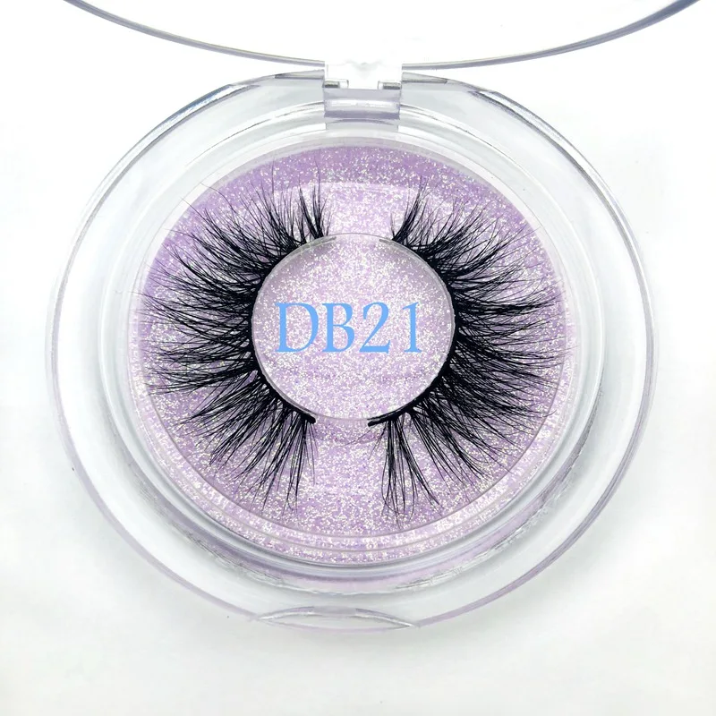 

Make your own logo custom 3D mink lashes lashes round case box with private logo for bulk wholesale order