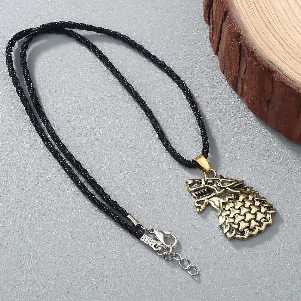 Kinitial винтажное мужское ожерелье Freki Wolf Of Odin Viking скандинавские ювелирные изделия