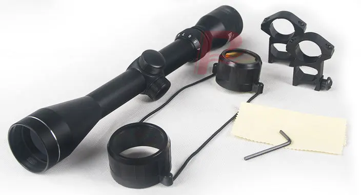 

Air soft Pro 3-9x40 Hunting Mil Dot Airsoft Rifle Gun Optics Hunting Scope + 11 mm Rail Mounts HT6-0014