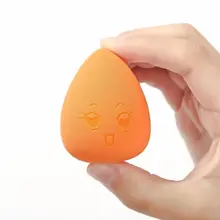 

4*6cm Beauty Makeup Sponge Cute Expression Cosmetic Puff Smooth Foundation Make Up Sponge Top Quality Face Powder Puff for Gift