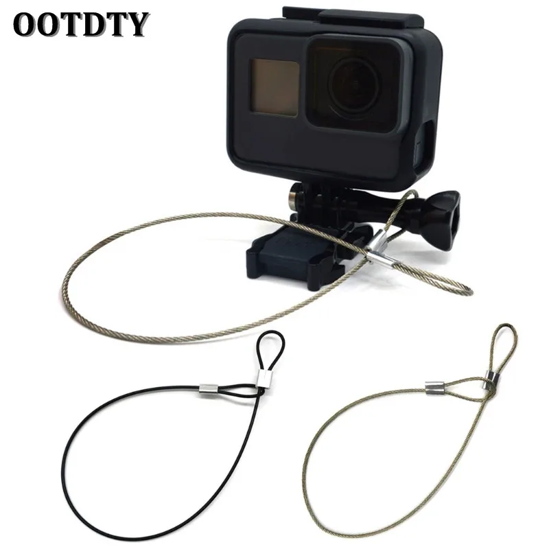 Защитный ремешок OOTDTY из нержавеющей стали 30 см для камеры GoPro|hand wrist|hand wrist straphand