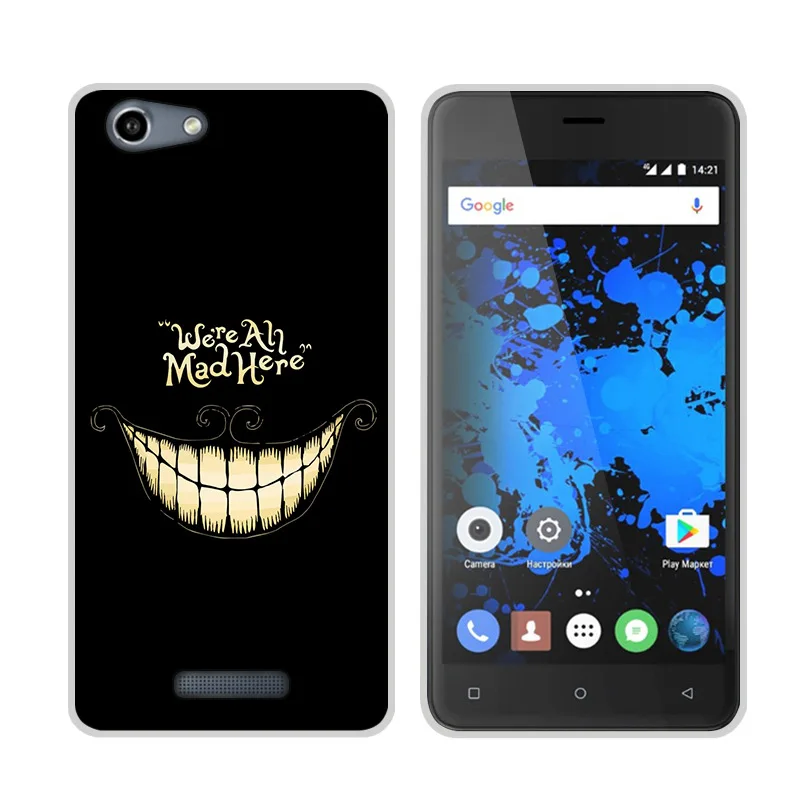 5.0 ''ل Highscreen الطاقة الغضب Evo حالة سيليكون لينة TPU واقية الغطاء الخلفي ل Highscreen الطاقة الغضب Evo حالة لطيف رقيقة