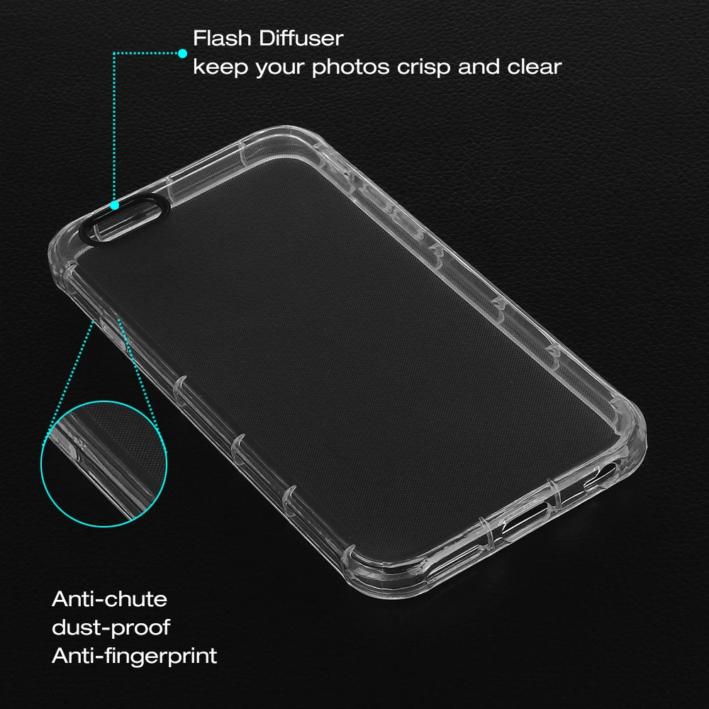 Suntaiho Mobile Phone Case Cover For Apple iPhone 7 Plus Crystal Clear Shock Absorption Soft TPU Cover Case for iPhone 7 6 6s Suntaiho Mobile Phone Case Cover For Apple iPhone 7 Plus Crystal Clear Shock Absorption Soft TPU Cover Case for iPhone 7 6 6s