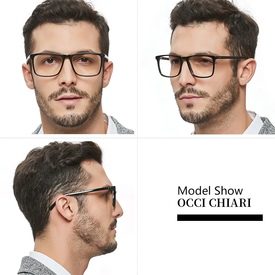 OCCI CHIARI мужские фотохромные очки для близорукости черная рамка оптики| |