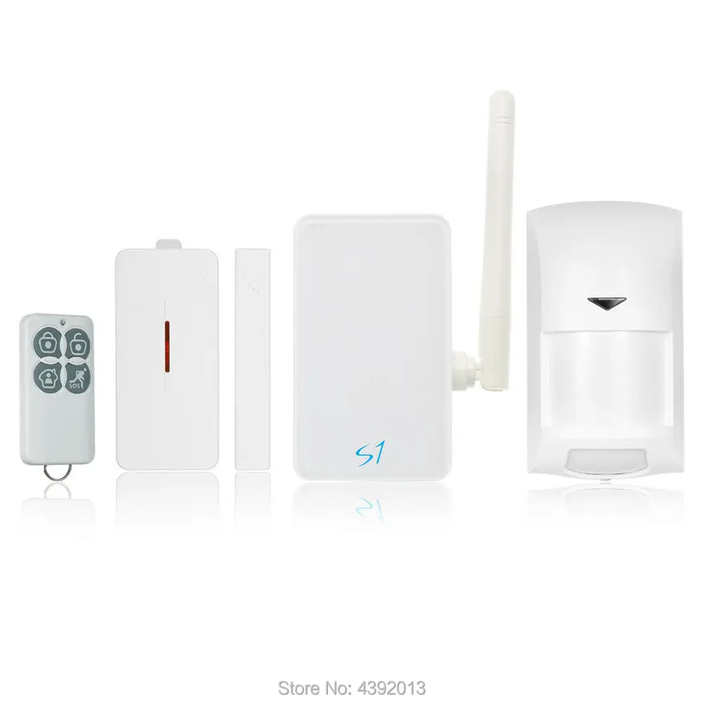 Комплект охранной сигнализации Broadlink S1 монитор датчик двери умный дом Domotica Hogar Wi Fi
