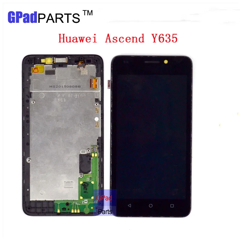 Prix pour Remplacement Y635 lcd Pour HuaWei Y635 Lcd Écran Affichage + Écran tactile Digitizer Assemblée avec Cadre + petites pièces de haute qualité Prix pour Remplacement Y635 lcd Pour HuaWei Y635 Lcd Écran Affichage + Écran tactile Digitizer Assemblée avec Cadre + petites pièces de haute qualité