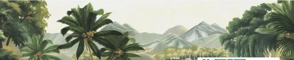 Beibehang пользовательские обои 3d Фото Фреска европейские ретро ностальгические средневековой ручная роспись Rain Forest росписи ТВ фоне обоев