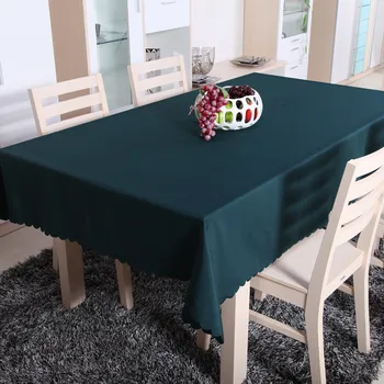 

2019 polyester table cloth rectangular event party hotel wedding table cloth rectangle restaurant cotton fabric white and red