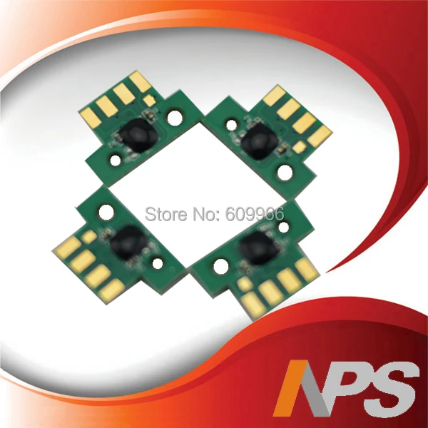 

Compatible for Lexmark CX510dthe toner chip (KCMY/set)