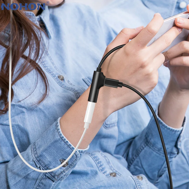 2 в 1 кабель Переходник USB C на 3 5 шлейф разъема наушников Тип Кабель адаптер для S8 S9
