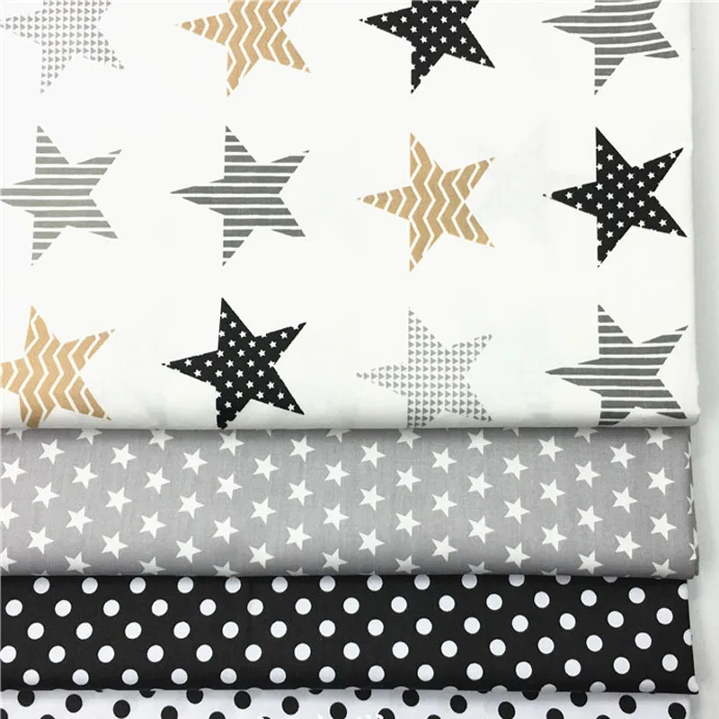 100x160 см Fivestar& горошек напечатаны хлопок ткань одежда стеганая Подушка лист детская ткань украшение дома