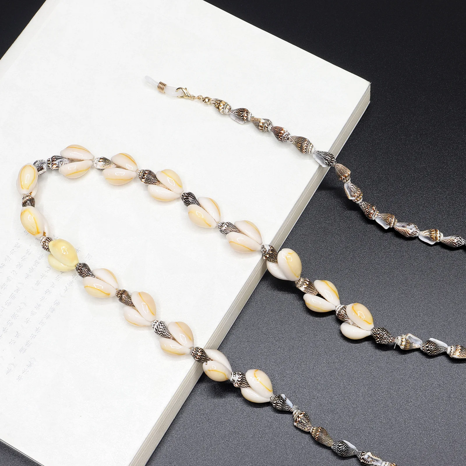 

Reading Glasses Chain Hand-made Small Conch Shell Eyewear Chain Sunglasses Holder Neck Strap Rope Ornaments Necklace
