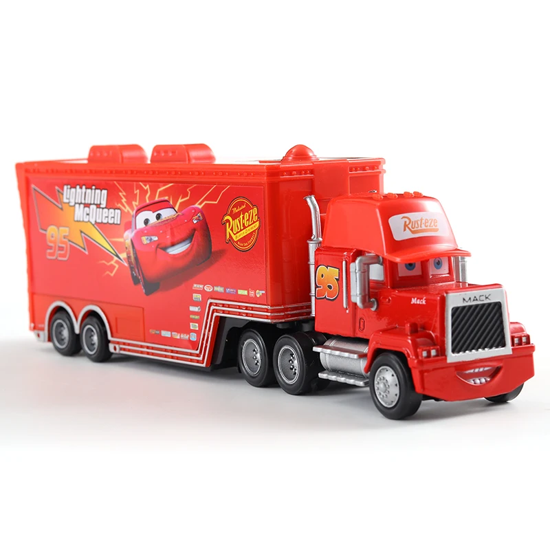 Автомобили disney Pixar Cars 2 Toys Mack Truck The King 1:55 литые под давлением фигурки из металлического сплава модель игрушки № 95 disney Cars 3