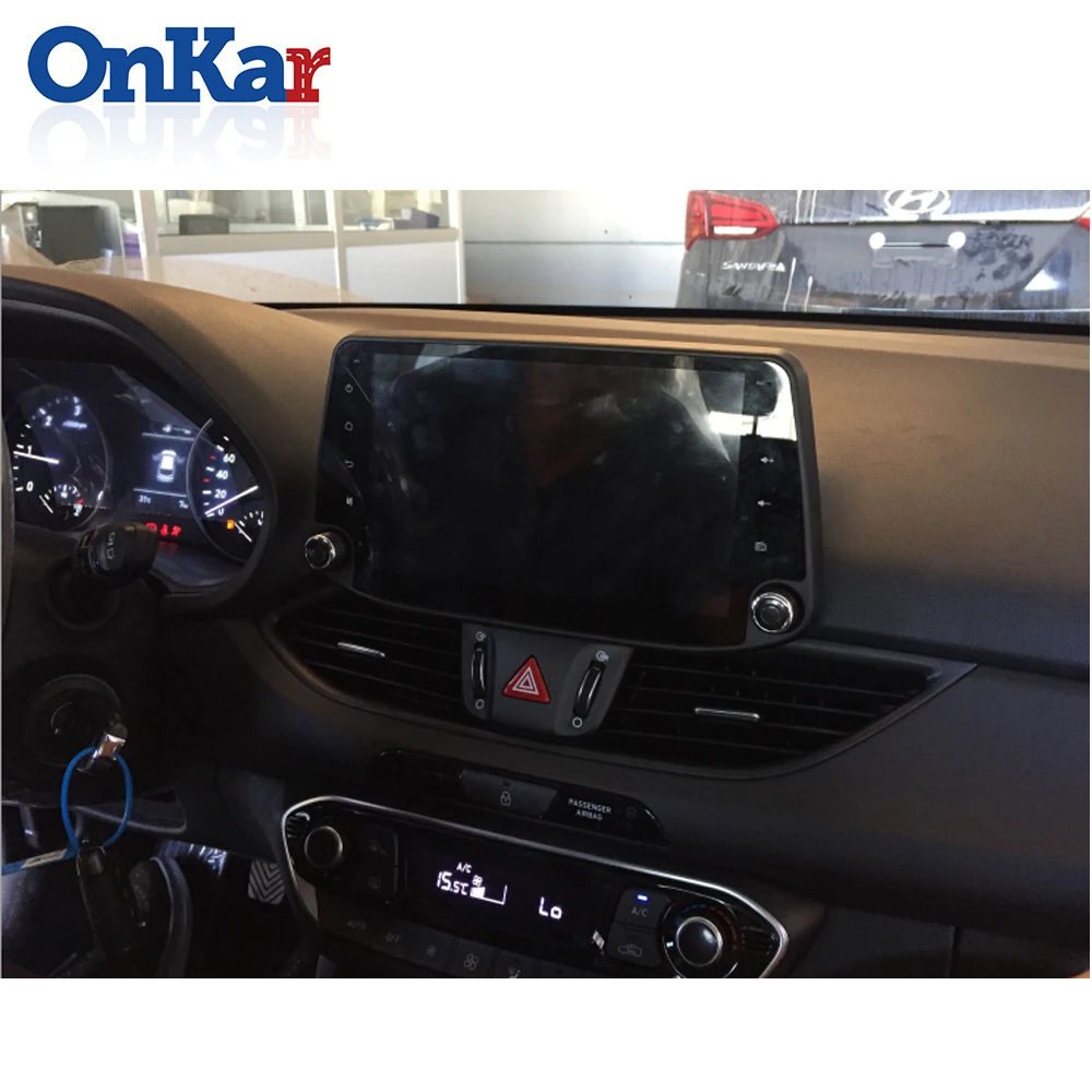 Discount ONKAR 1 din car android head unit for Hyundai i30 2017 2018 with android 8.1 RAM 2GB ROM 32GB car dvd gps navigation system 4