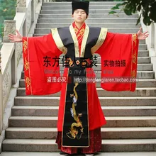 Новое прибытие ханьфу династии Хань Корт-полицейский мужской костюм