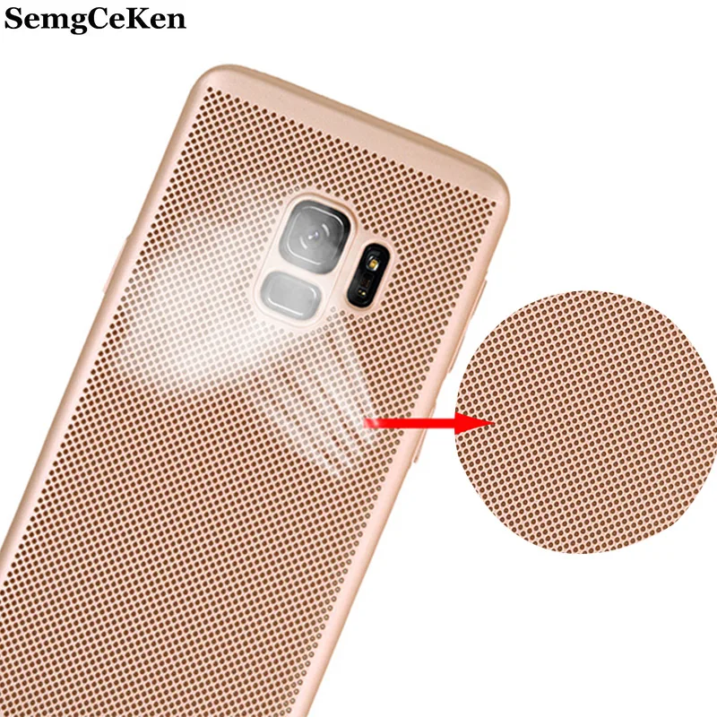 SemgCeKen Роскошный чехол для Samsung Galaxy S8 S9 plus s 8 9 S9plus S8plus 3d Тепловая сетка излучающий