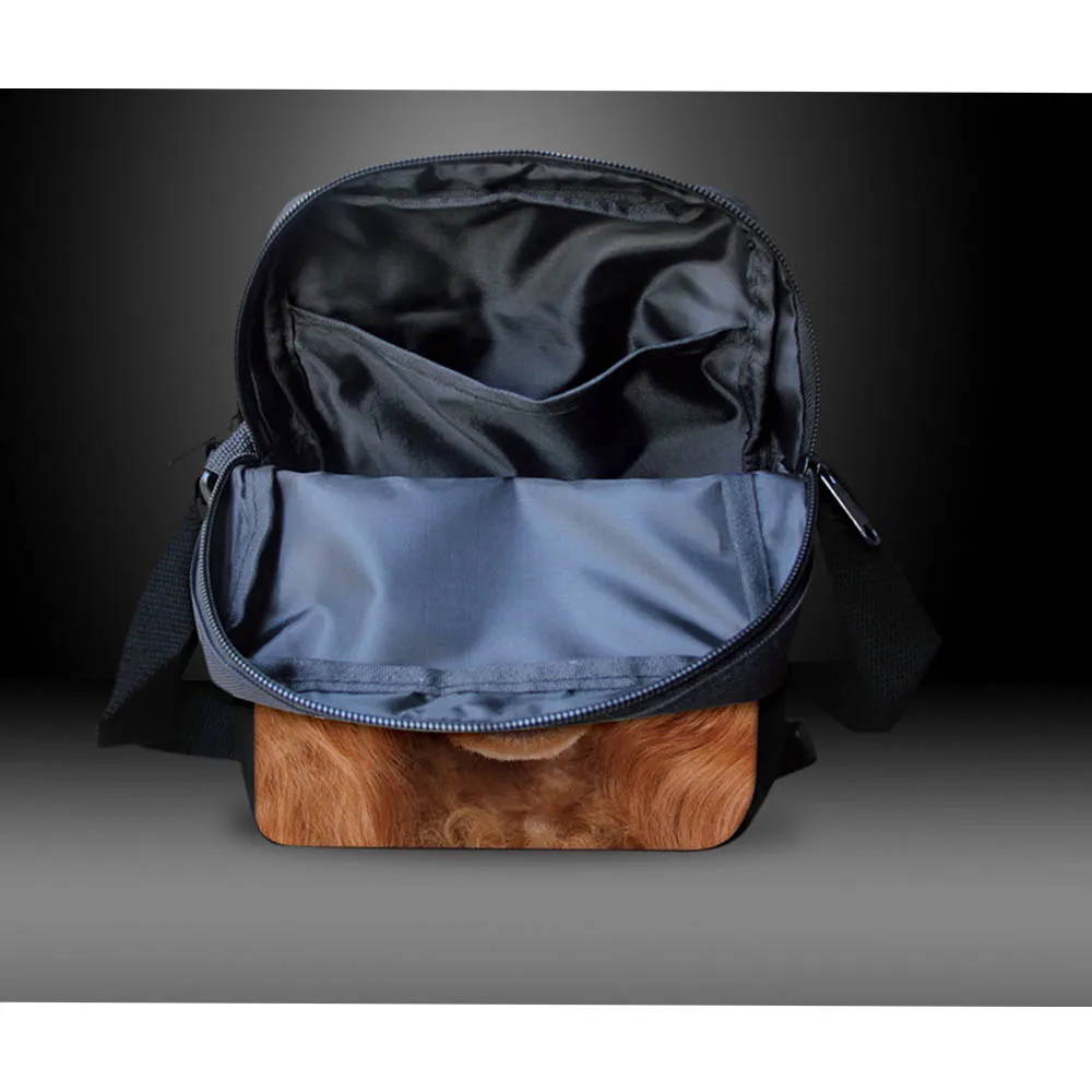 FORUDESIGNS/Брендовая женская мини-сумка-мессенджер для дам, милые женские сумки через плечо с объемным изображением собаки Лабрадора для девочек, мини Mochila