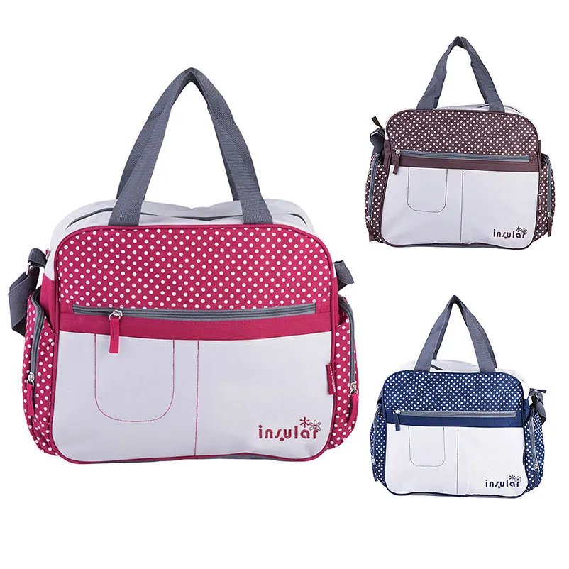 36cm Baby Diaper Nappy Bag Waterproof Nylon Mummy Bag Multifunctional