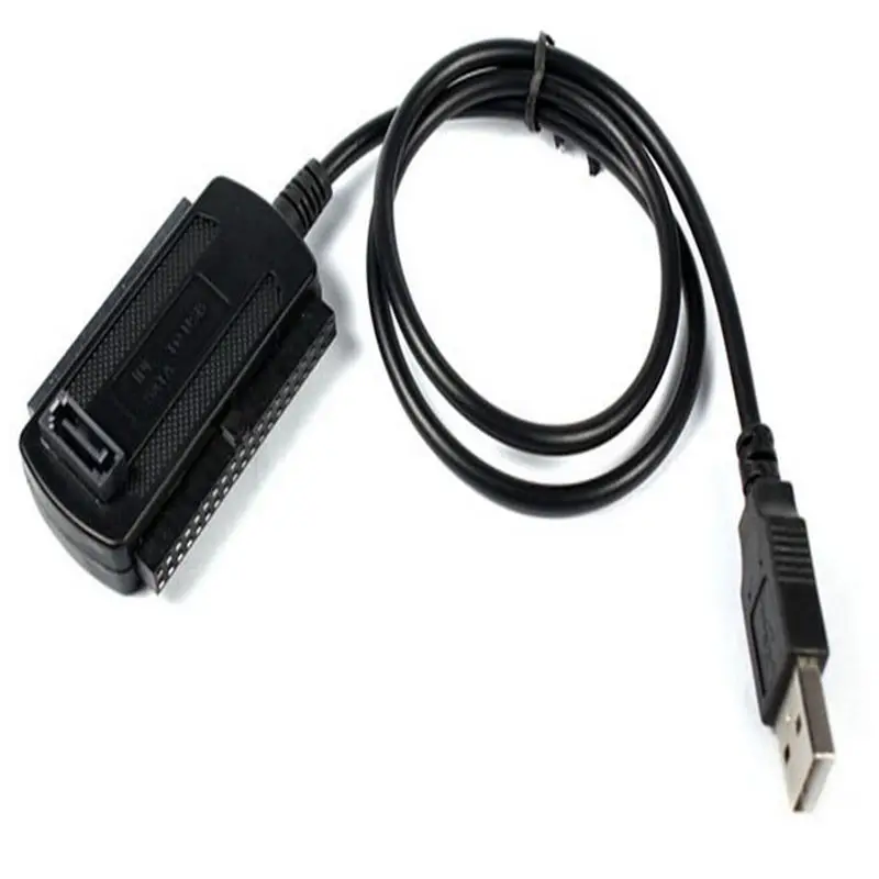 HOT Sale Useful USB 2.0 To IDE SATA Converter Adapter Cable Connector