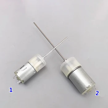 

DC 3.7V Long Shaft Geared Motor Positive and Negative Mini DC Motor Reduction Gear Box 120rpm/ 160rpm Electronic DIY Toy Motor