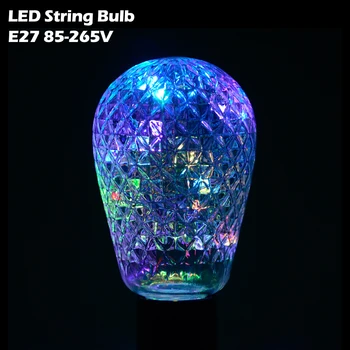 

E27 220V Holiday Lighting LED String Light Balls 110V Indoor Fairy Lights for Christmas Navidad New Year Halloween Decoration