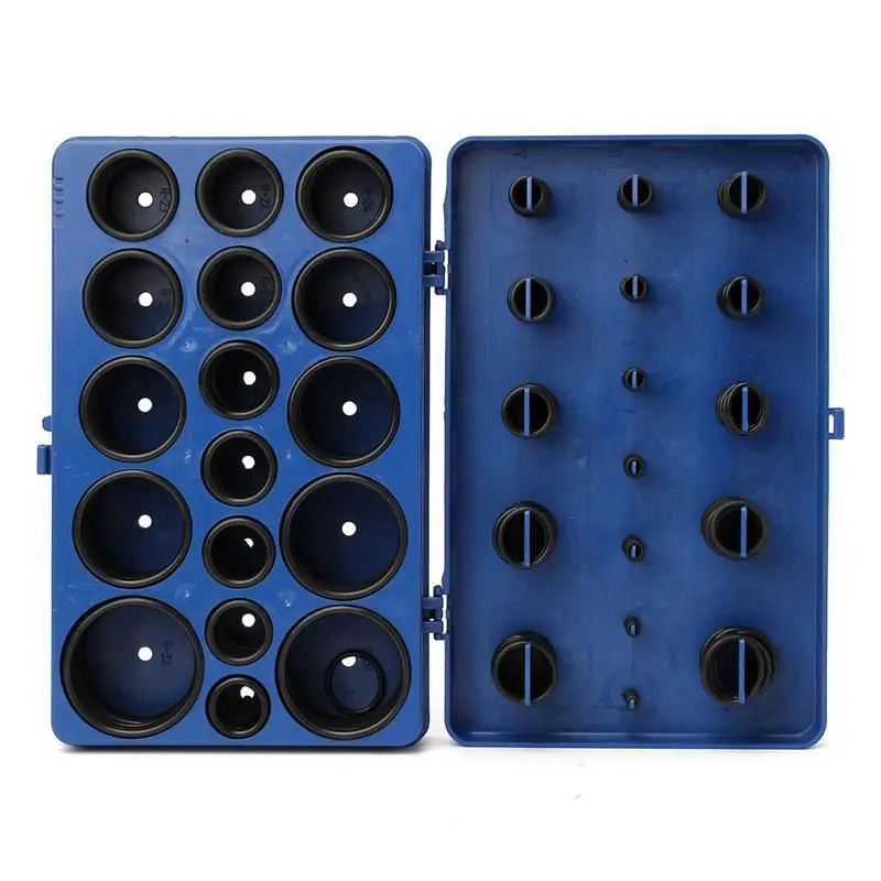 

419Pcs/Set Rubber O-Ring Seals Tap Washers Gasket Assortment Plumbing Petroldiesel Durable And Portable