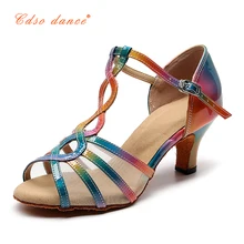 Cdso танцевальная женская обувь для латиноамериканских танцев женская обувь для сальсы вечерние свадебные туфли мягкая подошва