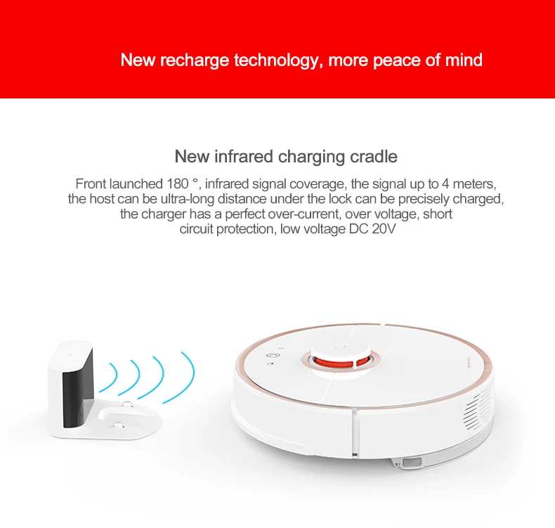 Cheap Xiaomi New Original Robot Vacuum Cleaner 2 Wet Drag Mop Smart Planned with Water Tank Automatic Sweeping Dust WIFI APP Control 15