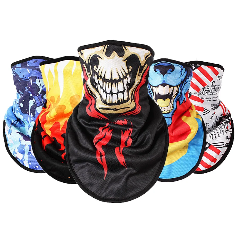 

NEW Men Women Cycling Face Mask Warm Windproof polyester Riding Scarf Breathable Bike Bicycle Equipment Sport dust-proof bandana