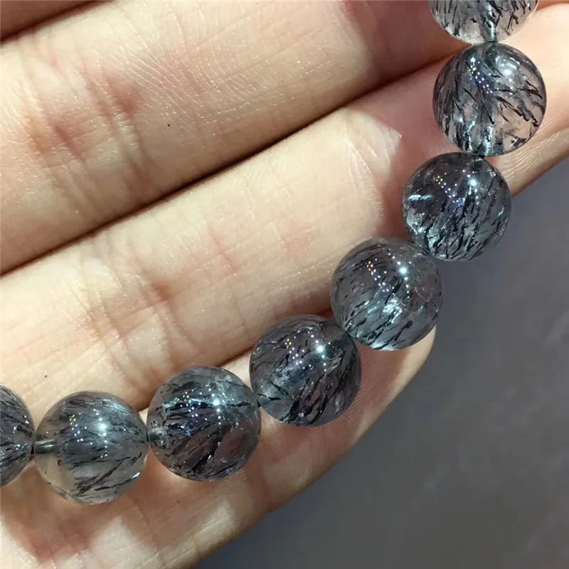 Natural Black Currant Super 7 Melody Quartz Fashion Bracelet (3)