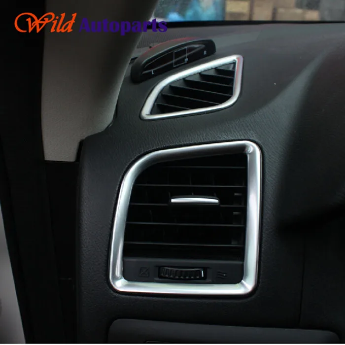 4pcs Interior Accessories Pearl Chrome Inner Air C...