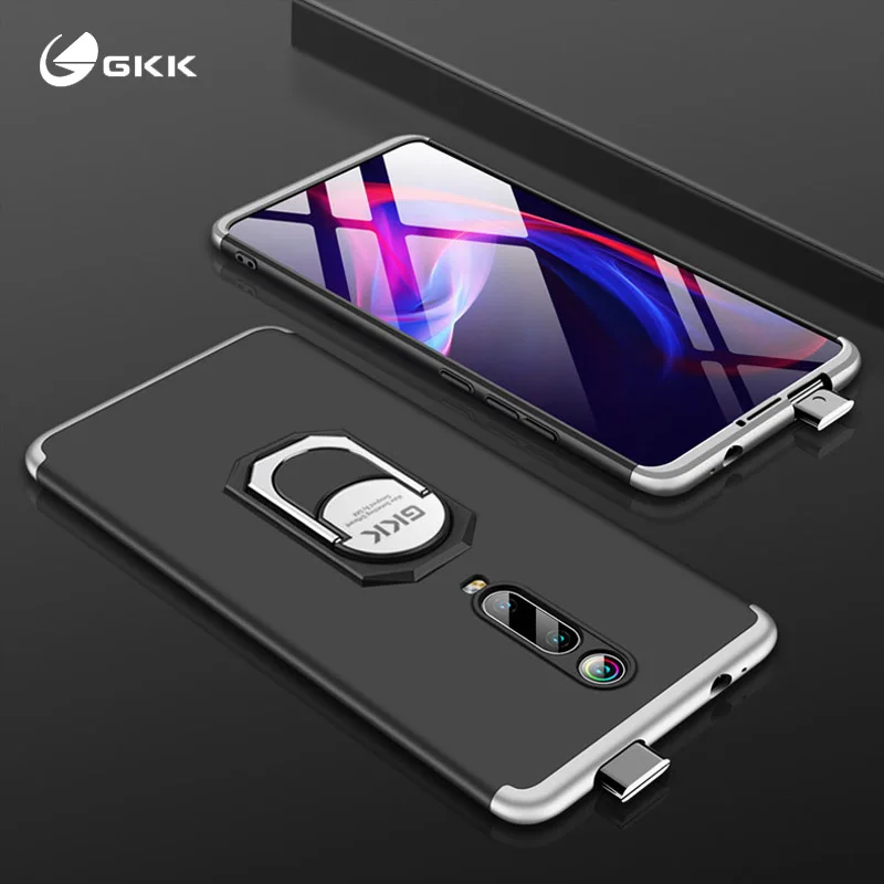 

Luxury Original For Xiaomi Redmi K20 Case Cover Full Protective Ring Magnetism PC Shockproof Shell sFor Xiaomi Redmi K20 Coque
